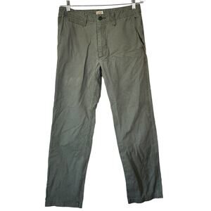 Dockers Women's Straight Leg Army Military Green Pants 30X32